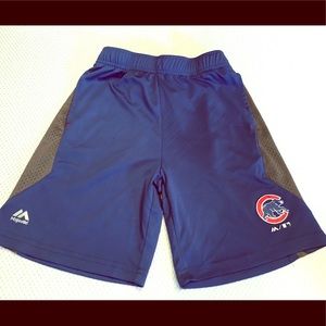 Boys Majestic Chicago Cubs sport shorts, Size S/7